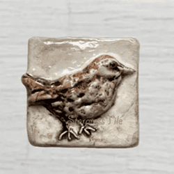 Sparrow Hand Painted